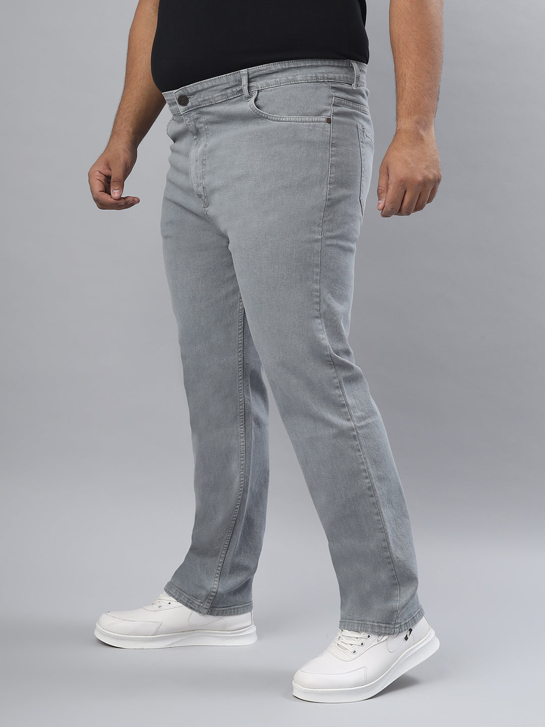 ZUSH Men Plus Size Comfort Stretchable Mid-Rise Jeans ZU902