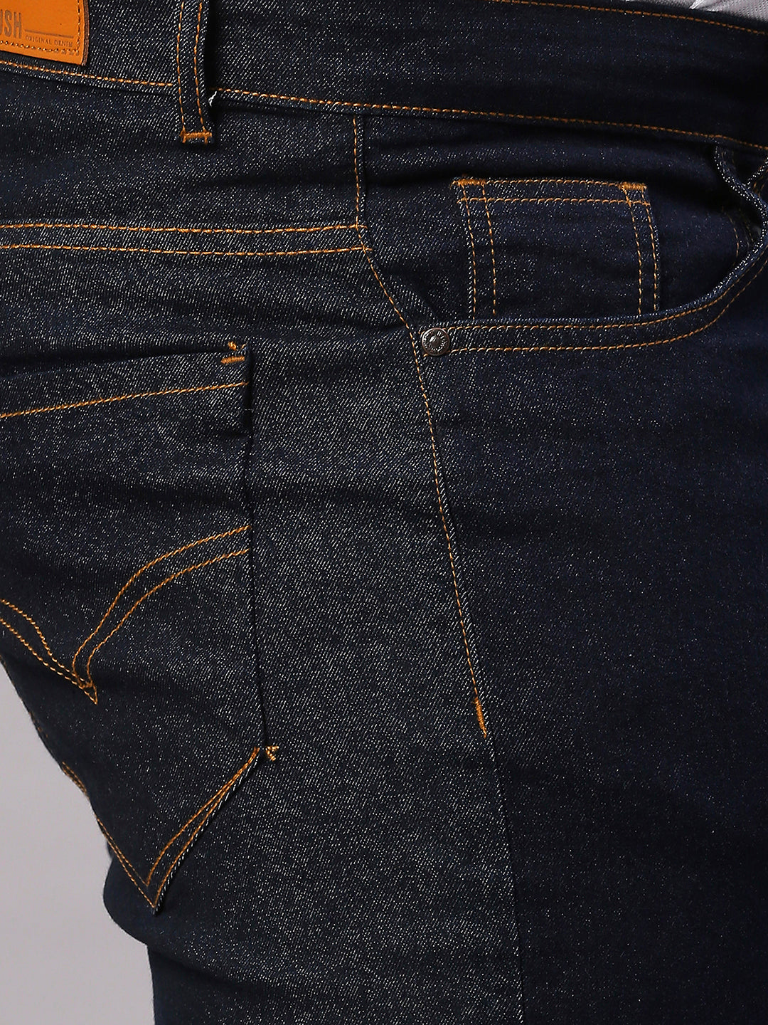ZUSH CASUAL MEN'S PLUS SIZE STRECTCHABLE BLUE COLOR JEANS-ZU561