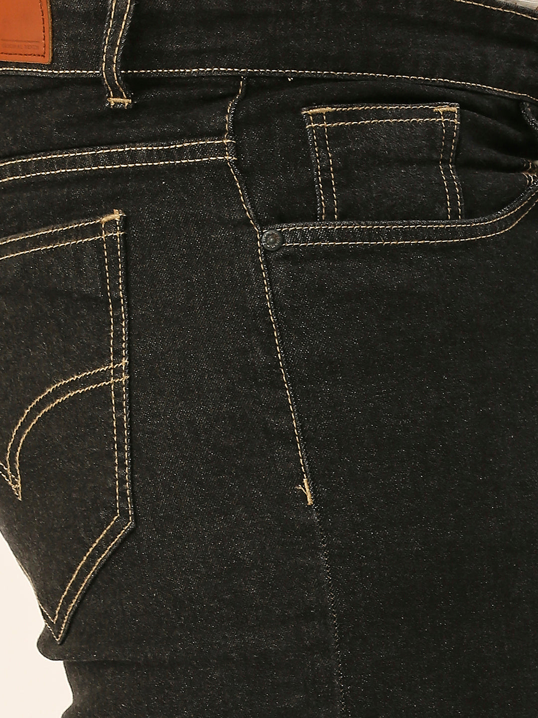 ZUSH MEN PLUS SIZE BLACK COLOR CASUAL DENIM JEANS-ZU545