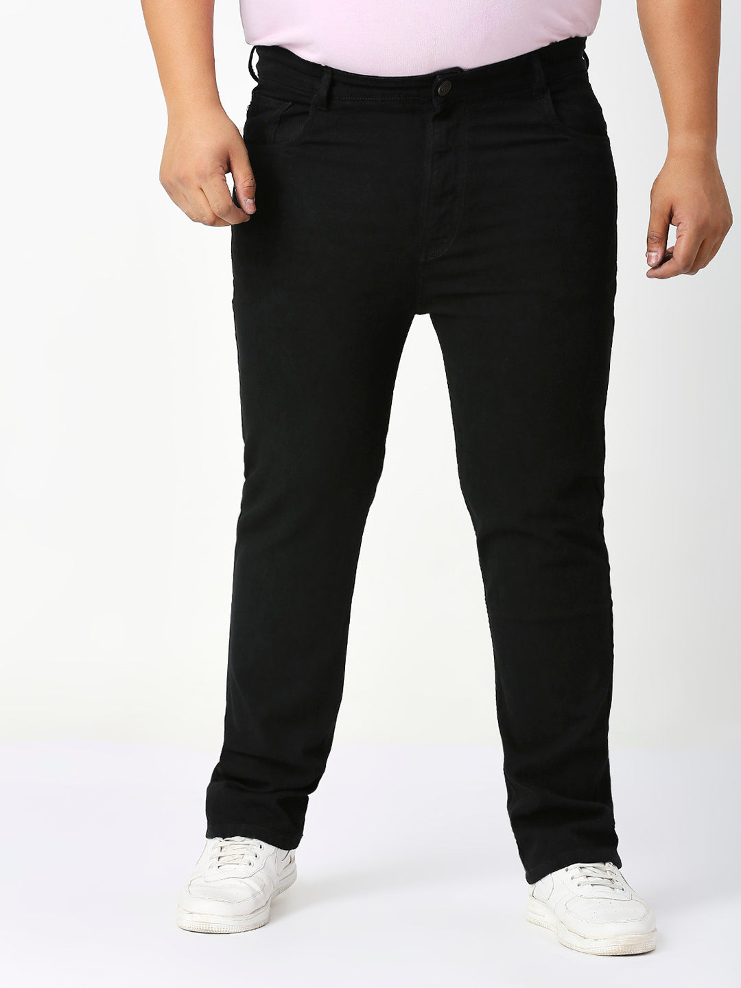ZUSH Men Plus Size Comfort Stretchable Mid-Rise Jeans ZU901