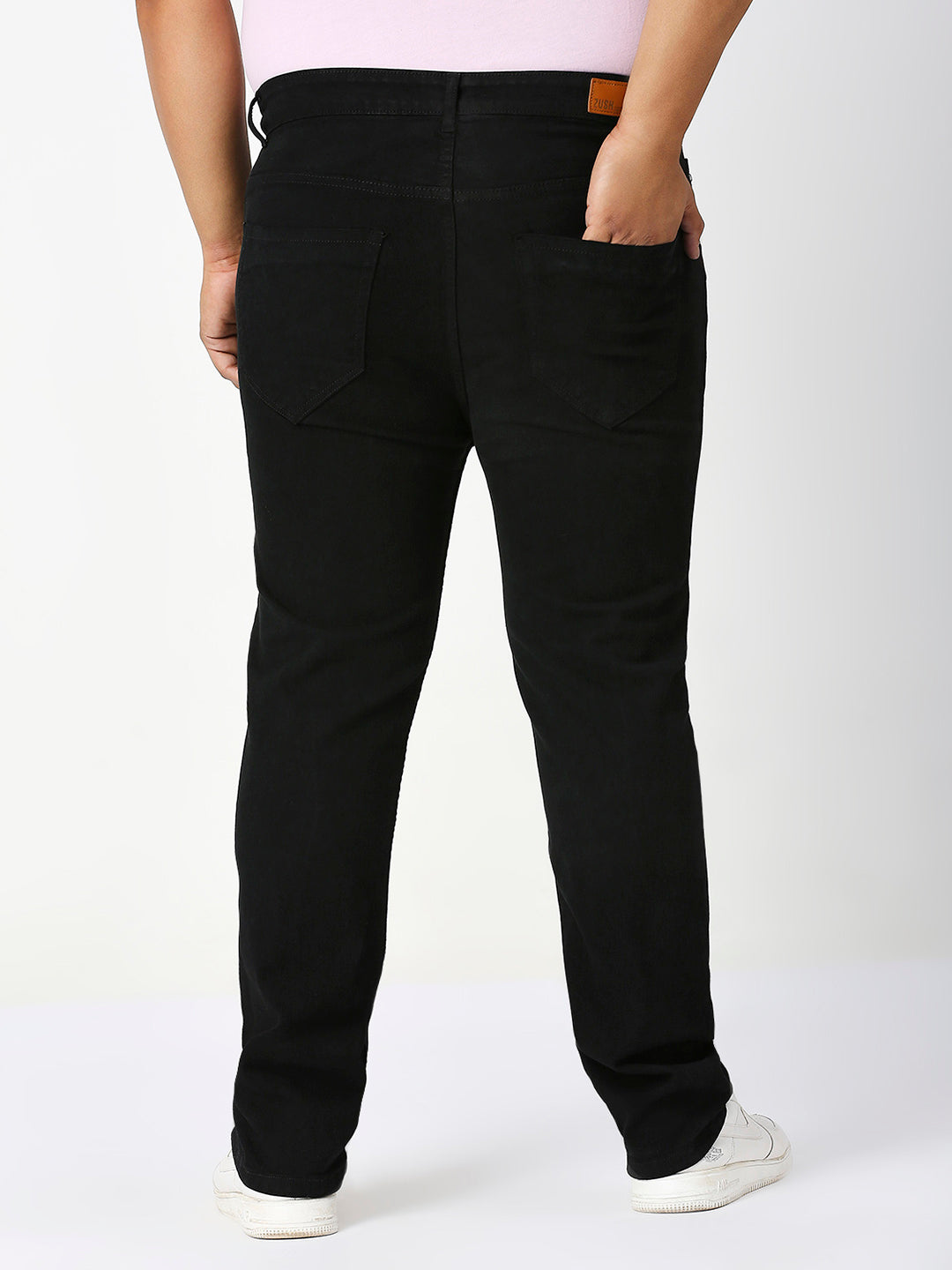 ZUSH Men Plus Size Comfort Stretchable Mid-Rise Jeans ZU901
