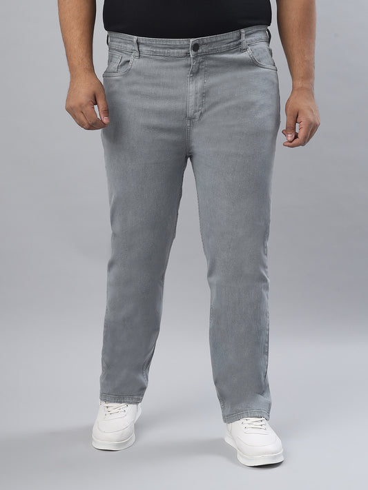 ZUSH Men Plus Size Comfort Stretchable Mid-Rise Jeans ZU902
