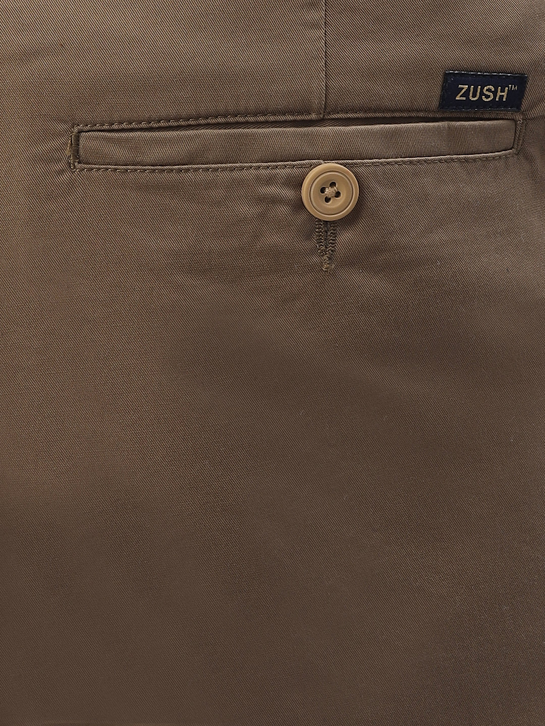 Men Plus Size Stretchable Straight Fit Casual Trousers ZU409