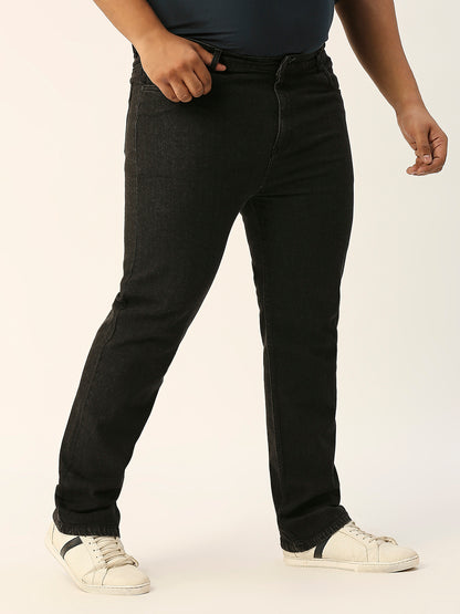 ZUSH MEN PLUS SIZE CARBON BLACK COLOR CASUAL DENIM JEANS-ZU546