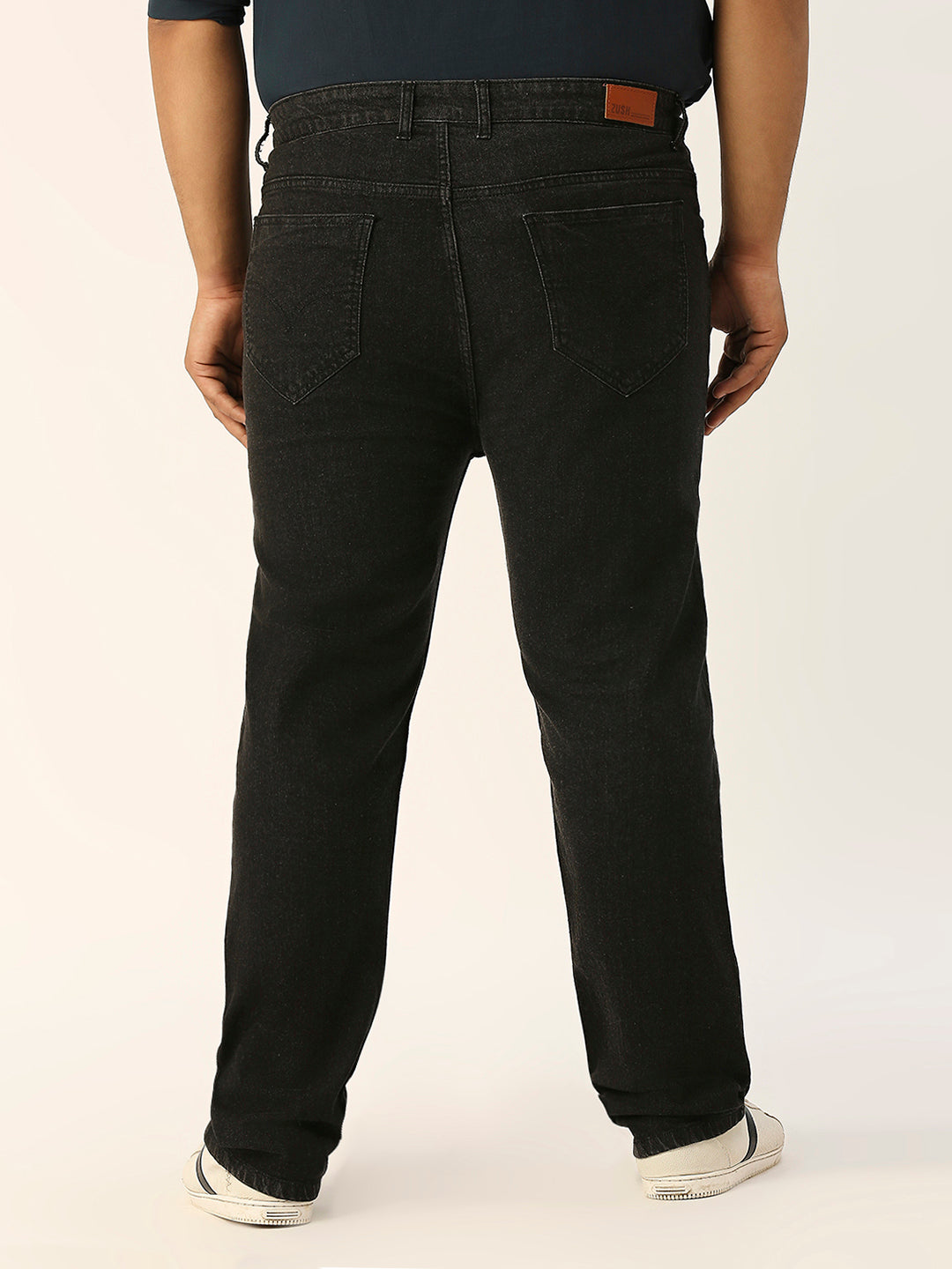 ZUSH MEN PLUS SIZE CARBON BLACK COLOR CASUAL DENIM JEANS-ZU546