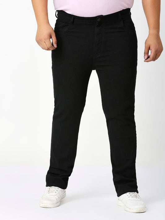 ZUSH Men Plus Size Comfort Stretchable Mid-Rise Jeans ZU901