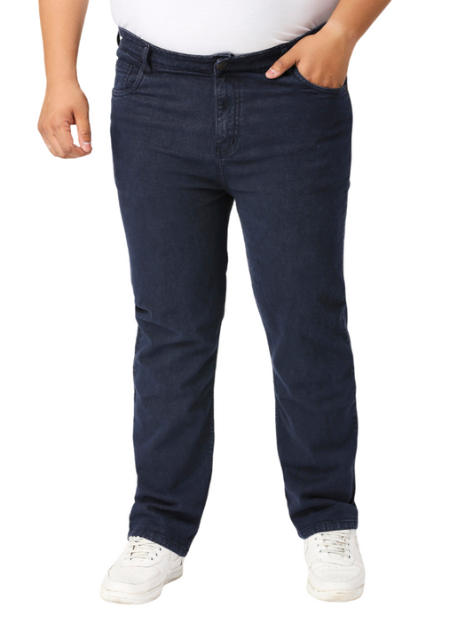 ZUSH Men Plus Size Comfort Stretchable Mid-Rise Jeans ZU903